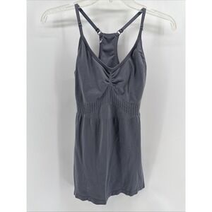 C9 by Champion Womens M Tank Top Grey‎ Adjustable Racerback Built in Bra